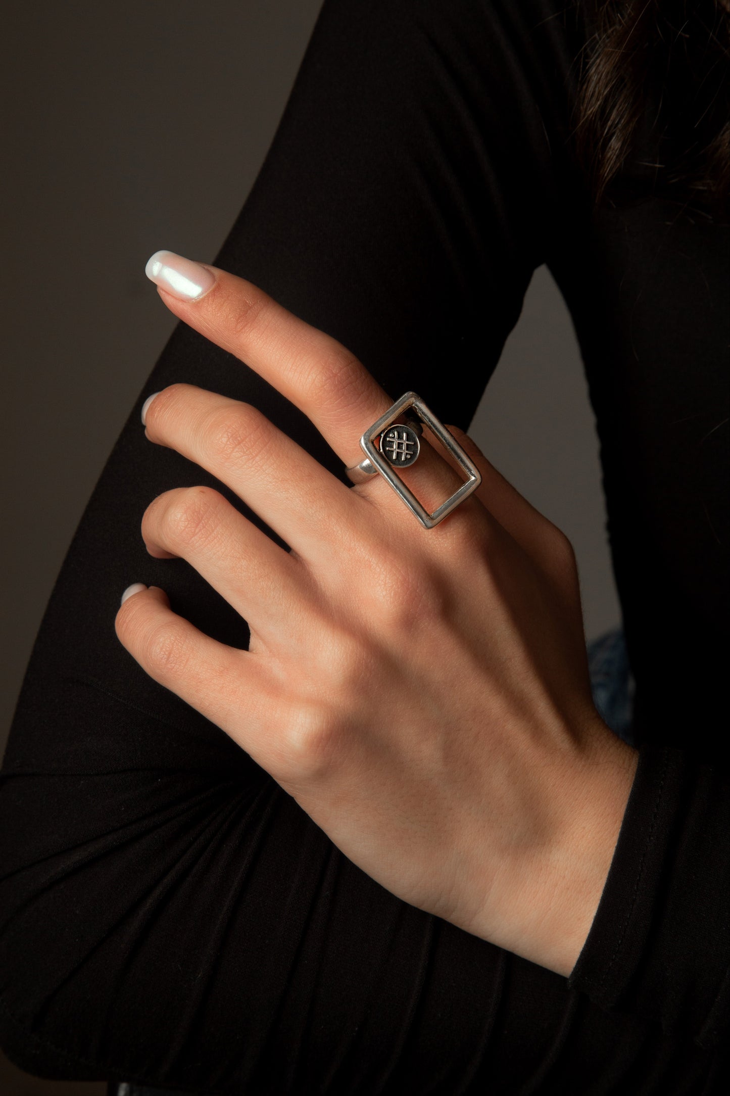 Sahar Square Ring (Unisex)
