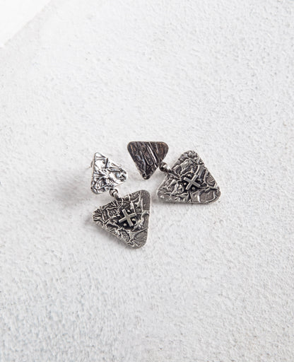 Soleya - Hammered Earrings