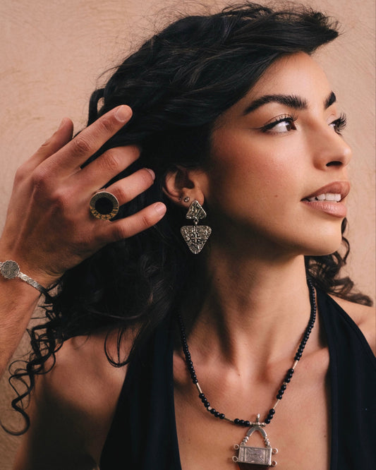 Soleya - Hammered Earrings