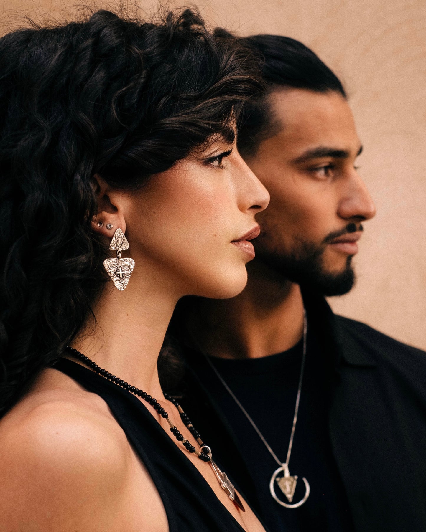 Soleya - Hammered Earrings
