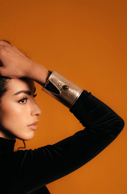 Masterpiece - Tiger Eye Cuff